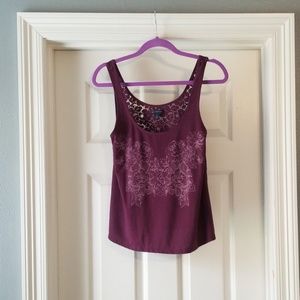 American Eagle Floral Tank